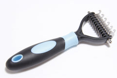 2 in 1 Pet Shedding CombEnsure your pet's coat is always in top condition with our Professional Stainless Steel Pet Comb Brush. Designed for efficiency and ease of use, this versatile groom2 in 1 Pet Shedding CombpetjoyzpetjoyzPets Dematting Comb Pet Dog Cleaning Hair Removal Comb