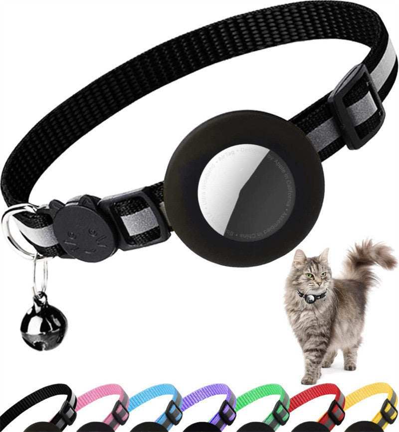 Airtag Cat Collar,Cat Collar with Airtag HolderUpdated Airtag Cat Collar: This airtag cat collar with airtag holder, no need to buy a additional airtag holder. Integrated airtag cat collar is convenient and cost-Airtag Cat Collar,Cat Collar with Airtag HolderpetjoyzpetjoyzAirtag Cat Collar,Cat Collar