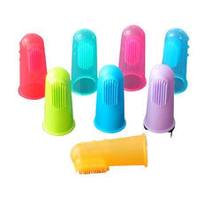 Pet Finger ToothbrushSAFE FOOD GRADE MATERIAL SILICONE  QYES Cat &amp; Dog Finger Toothbrush with food grade material Great Dental Hygiene.
PERFECT FIT QYES CAT&amp;DOG PETS FINGER TOOTHPet Finger ToothbrushpetjoyzpetjoyzPet Finger Toothbrush