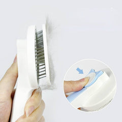 Dogs Hair Removal Comb Stainless Steel Needle Cat Brush Tool
