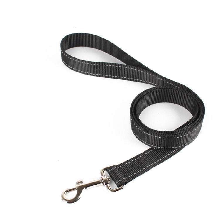 dog leash braided thick lead rope medium large breed strong hold pet 