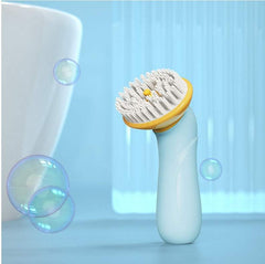 Pet Shower Grooming BrushMake bath time a breeze and a bonding experience with your pet using our innovative 3-in-1 Pet Bath Brush. Designed to combine convenience with care, this bath brushPet Shower Grooming BrushpetjoyzpetjoyzPet Shower Grooming Brush