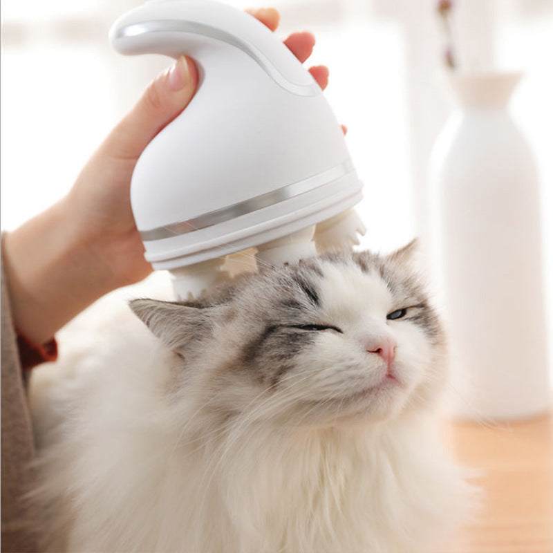 Cat Head Massager - Multifunctional Rechargeable Massager