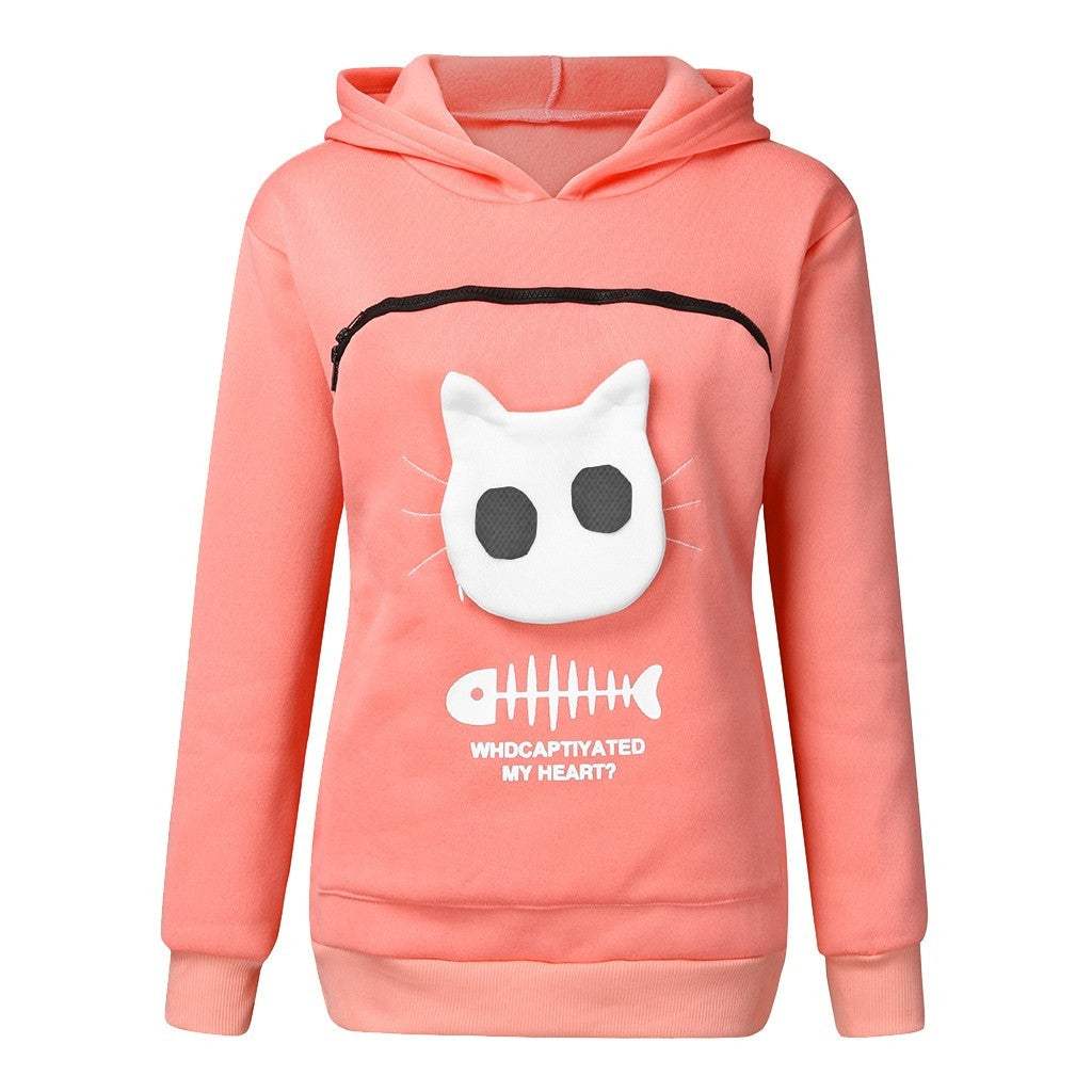 Cat Pet Pocket Design Long Sleeve Sweater Cat OutfitOverview: Unique design, stylish and beautiful. Good material, comfortable to wear. A variety of colors, more choice.

Product information:
Material: Cotton
 

AsianWomen Hoodie Sweatshirt With Cat PetpetjoyzpetjoyzCat Pet Pocket Design Long Sleeve Sweater Cat Outfit