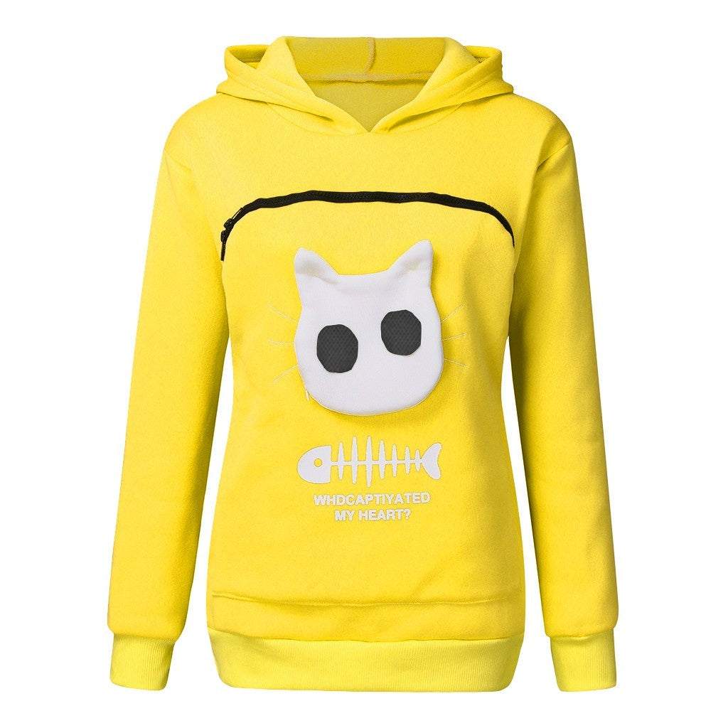 Cat Pet Pocket Design Long Sleeve Sweater Cat OutfitOverview: Unique design, stylish and beautiful. Good material, comfortable to wear. A variety of colors, more choice.

Product information:
Material: Cotton
 

AsianWomen Hoodie Sweatshirt With Cat PetpetjoyzpetjoyzCat Pet Pocket Design Long Sleeve Sweater Cat Outfit