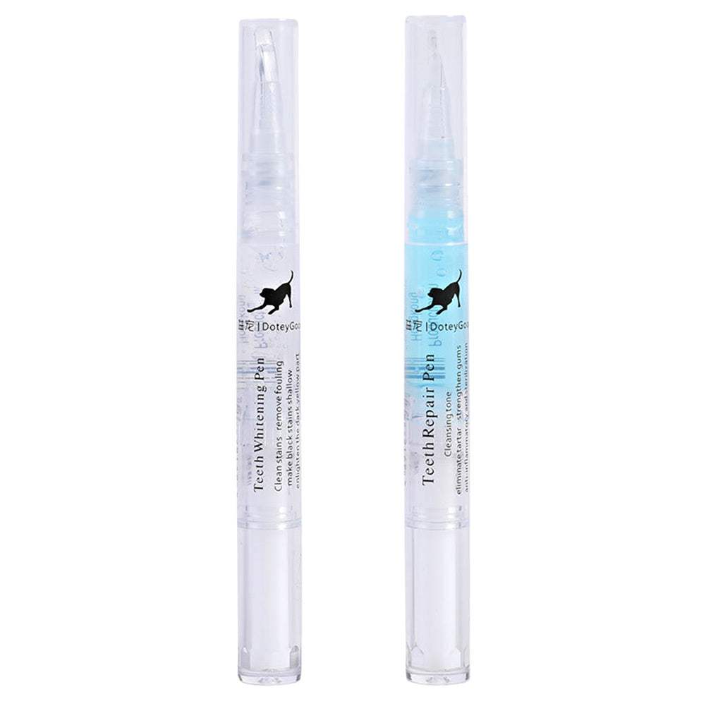 Pet Teeth Repairing Kit For Dog Cat Teeth Cleaning Pen KitEnsure your pet's dental health with our Pet Tooth Cleaning Pen Kit, a convenient and effective solution for maintaining your pet's oral hygiene. This kit includes tPet Teeth Repairing Kit For Dog Cat Teeth Cleaning Pen KitpetjoyzpetjoyzDog Cat Teeth Cleaning Pen Kit