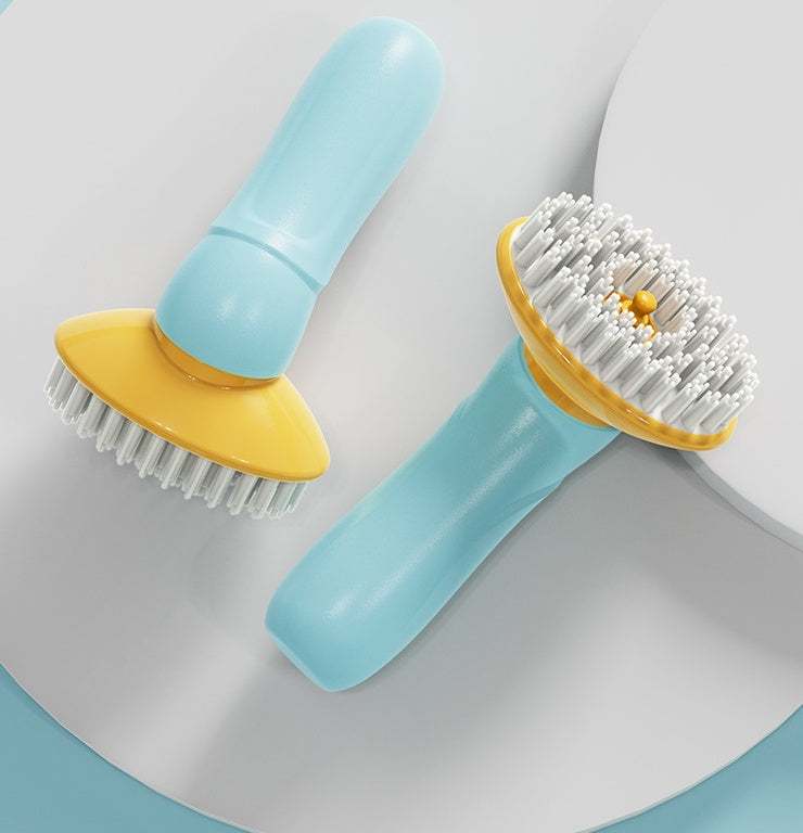 Pet Shower Grooming BrushMake bath time a breeze and a bonding experience with your pet using our innovative 3-in-1 Pet Bath Brush. Designed to combine convenience with care, this bath brushPet Shower Grooming BrushpetjoyzpetjoyzPet Shower Grooming Brush