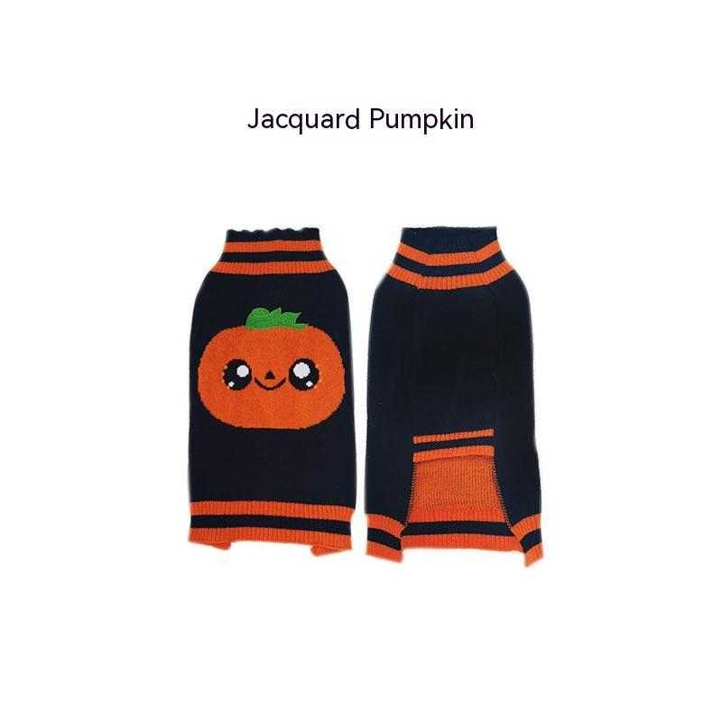 Halloween Dog Warm Leisure SweaterGet your furry friend ready for the spooky season with our Halloween Pet Sweater! This cozy and stylish sweater is designed to add a strong Halloween festival atmospHalloween Dog Warm Leisure SweaterpetjoyzpetjoyzHalloween Dog Warm Leisure Sweater