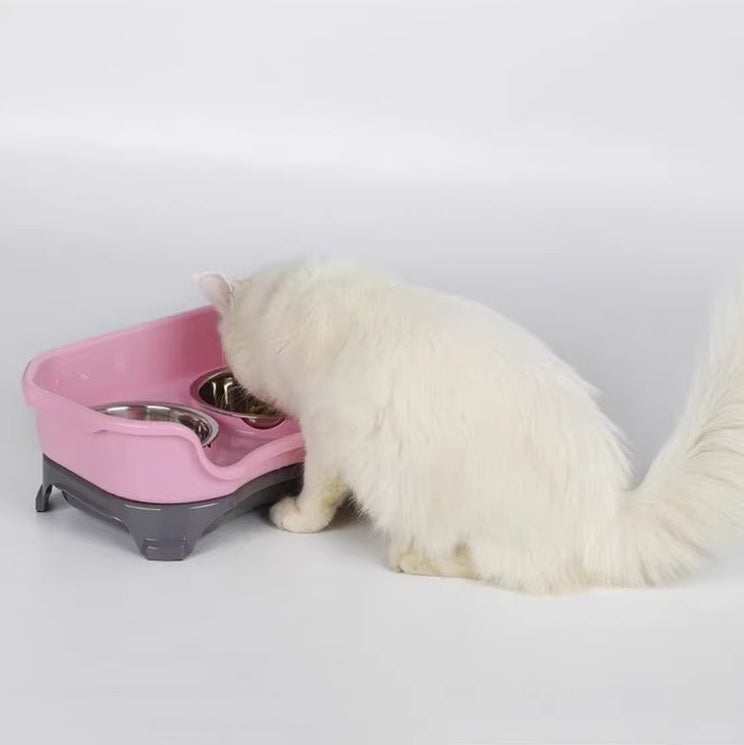 Neater Feeder Cat Bowl Healthier Eating EnvironmentThe Neater Feeder is the only feeding system on the market that manages the mess by containing and separating spilled food from spilled water! No more cleaning up evNeater Feeder Cat BowlpetjoyzpetjoyzNeater Feeder Cat Bowl Healthier Eating Environment