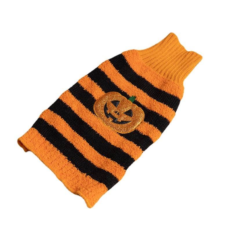 Halloween Dog Warm Leisure SweaterGet your furry friend ready for the spooky season with our Halloween Pet Sweater! This cozy and stylish sweater is designed to add a strong Halloween festival atmospHalloween Dog Warm Leisure SweaterpetjoyzpetjoyzHalloween Dog Warm Leisure Sweater