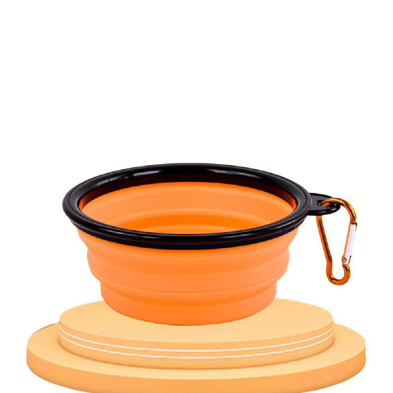 Portable Collapsible Travel BowlOur easy to transport collapsible dog bowls measure 6.25 inches wide, 2.75 inches high, but fold flat to about 0.5 inches high. Our bowls are a great size for most dPortable Collapsible Travel BowlpetjoyzpetjoyzPortable Collapsible Travel Bowl