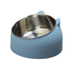 cat food bowl stainless steel - ergonomic & durable design