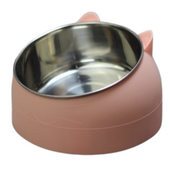 cat food bowl stainless steel - ergonomic & durable design