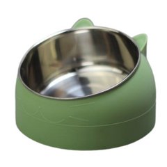 cat food bowl stainless steel - ergonomic & durable design