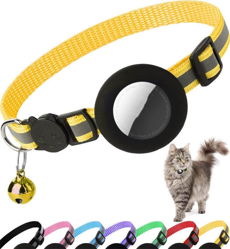 Airtag Cat Collar,Cat Collar with Airtag HolderUpdated Airtag Cat Collar: This airtag cat collar with airtag holder, no need to buy a additional airtag holder. Integrated airtag cat collar is convenient and cost-Airtag Cat Collar,Cat Collar with Airtag HolderpetjoyzpetjoyzAirtag Cat Collar,Cat Collar