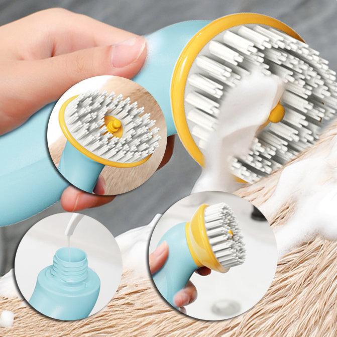 Pet Shower Grooming BrushMake bath time a breeze and a bonding experience with your pet using our innovative 3-in-1 Pet Bath Brush. Designed to combine convenience with care, this bath brushPet Shower Grooming BrushpetjoyzpetjoyzPet Shower Grooming Brush