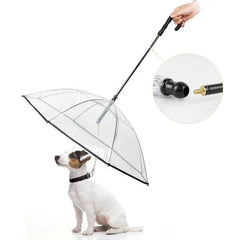 Transparent Dog Umbrella